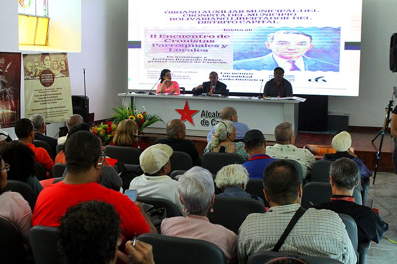 Cronistas de las distintas parroquias de la ciudad se dieron cita en el encuentro.